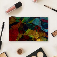 Background Color Template Abstract Cosmetic Bag (medium) by Wegoenart