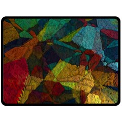 Background Color Template Abstract Fleece Blanket (large)  by Wegoenart