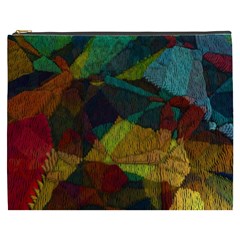 Background Color Template Abstract Cosmetic Bag (xxxl) by Wegoenart