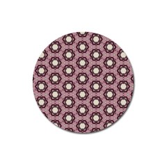 Background Pattern Structure Magnet 3  (Round)