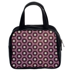 Background Pattern Structure Classic Handbag (Two Sides)