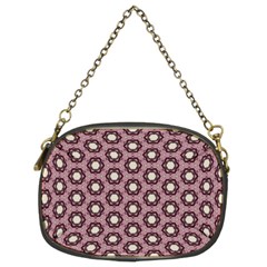 Background Pattern Structure Chain Purse (Two Sides)