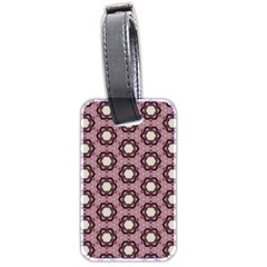 Background Pattern Structure Luggage Tags (Two Sides)