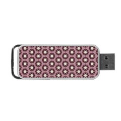 Background Pattern Structure Portable USB Flash (One Side)