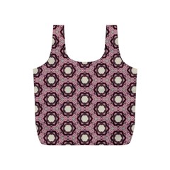 Background Pattern Structure Full Print Recycle Bag (S)