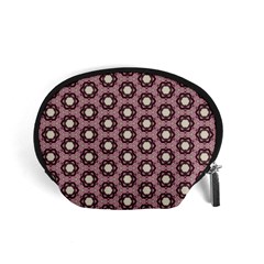 Background Pattern Structure Accessory Pouch (Small)