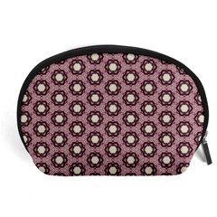 Background Pattern Structure Accessory Pouch (Large)