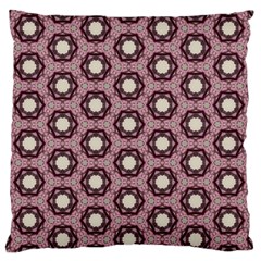 Background Pattern Structure Large Flano Cushion Case (One Side)