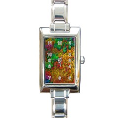 Background Color Template Abstrac Rectangle Italian Charm Watch by Wegoenart