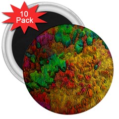 Background Color Template Abstrac 3  Magnets (10 Pack)  by Wegoenart