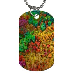 Background Color Template Abstrac Dog Tag (two Sides) by Wegoenart