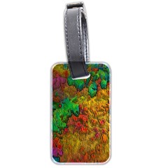 Background Color Template Abstrac Luggage Tags (two Sides) by Wegoenart