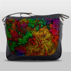 Background Color Template Abstrac Messenger Bag by Wegoenart