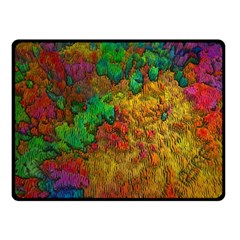 Background Color Template Abstrac Double Sided Fleece Blanket (small)  by Wegoenart