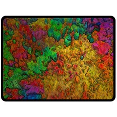 Background Color Template Abstrac Double Sided Fleece Blanket (large)  by Wegoenart