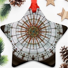 Dome Glass Architecture Glass Dome Ornament (star) by Wegoenart