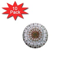 Dome Glass Architecture Glass Dome 1  Mini Magnet (10 Pack)  by Wegoenart