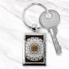 Dome Glass Architecture Glass Dome Key Chains (rectangle)  by Wegoenart