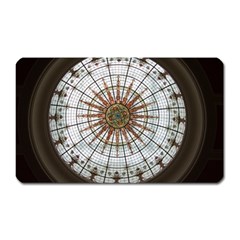 Dome Glass Architecture Glass Dome Magnet (rectangular) by Wegoenart