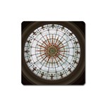 Dome Glass Architecture Glass Dome Square Magnet Front