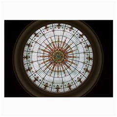 Dome Glass Architecture Glass Dome Large Glasses Cloth (2-side) by Wegoenart