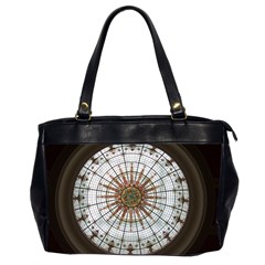 Dome Glass Architecture Glass Dome Oversize Office Handbag (2 Sides) by Wegoenart