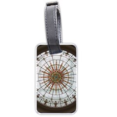 Dome Glass Architecture Glass Dome Luggage Tags (one Side)  by Wegoenart