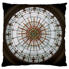 Dome Glass Architecture Glass Dome Standard Flano Cushion Case (two Sides) by Wegoenart