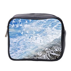 Coast Beach Shell Conch Water Mini Toiletries Bag (Two Sides)