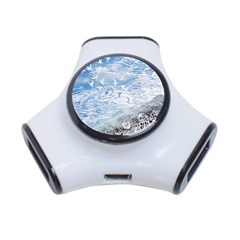 Coast Beach Shell Conch Water 3-Port USB Hub