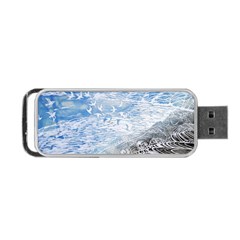 Coast Beach Shell Conch Water Portable Usb Flash (one Side) by Wegoenart