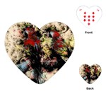 Ara Bird Parrot Animal Art Playing Cards (Heart) Front