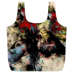 Ara Bird Parrot Animal Art Full Print Recycle Bag (xl) by Wegoenart