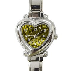 Feather Macro Bird Plumage Nature Heart Italian Charm Watch by Wegoenart