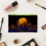 Skyline Frankfurt Abstract Moon Cosmetic Bag (XS) Front