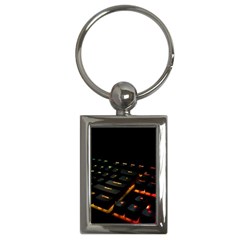 Keyboard Led Technology Key Chains (rectangle)  by Wegoenart