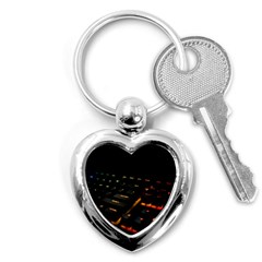 Keyboard Led Technology Key Chains (heart)  by Wegoenart