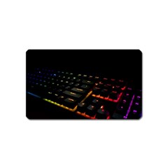 Keyboard Led Technology Magnet (name Card) by Wegoenart