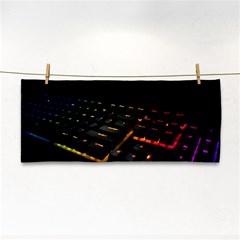 Keyboard Led Technology Hand Towel by Wegoenart