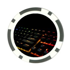 Keyboard Led Technology Poker Chip Card Guard (10 Pack) by Wegoenart