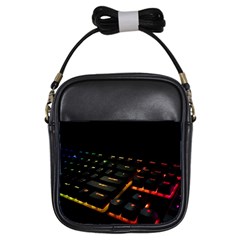 Keyboard Led Technology Girls Sling Bag by Wegoenart