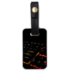 Keyboard Led Technology Luggage Tags (one Side)  by Wegoenart