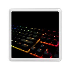 Keyboard Led Technology Memory Card Reader (square) by Wegoenart