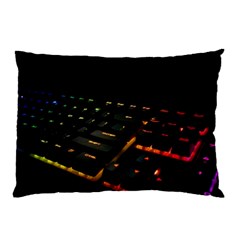 Keyboard Led Technology Pillow Case (two Sides) by Wegoenart