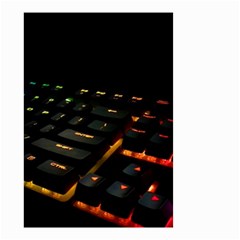 Keyboard Led Technology Small Garden Flag (two Sides) by Wegoenart