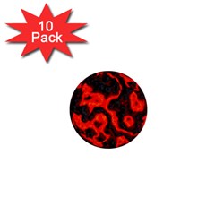 Lava Planet Space Universe Fire 1  Mini Buttons (10 Pack)  by Wegoenart