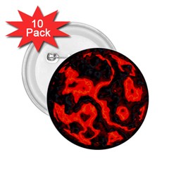 Lava Planet Space Universe Fire 2 25  Buttons (10 Pack)  by Wegoenart