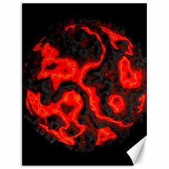 Lava Planet Space Universe Fire Canvas 12  X 16  by Wegoenart