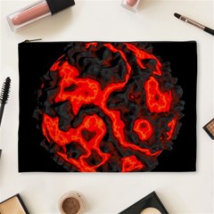 Lava Planet Space Universe Fire Cosmetic Bag (xl) by Wegoenart