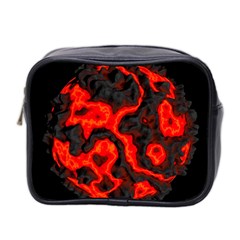 Lava Planet Space Universe Fire Mini Toiletries Bag (two Sides) by Wegoenart